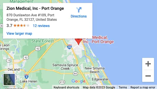 Map of Port Orange
